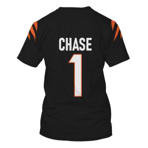 Nfl Cincinnati Bengals Chase 1 3D Shirt