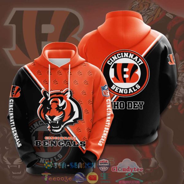 Nfl Cincinnati Bengals Hoodie 3D