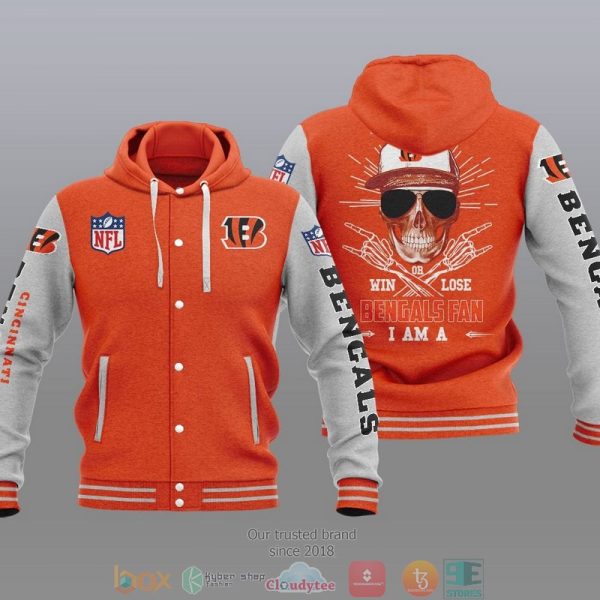 Nfl Cincinnati Bengals I Am A Bengals Fan Baseball Hoodie Jacket