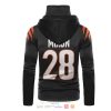 Nfl Cincinnati Bengals Mixon 28 Black 3D Hoodie Mask