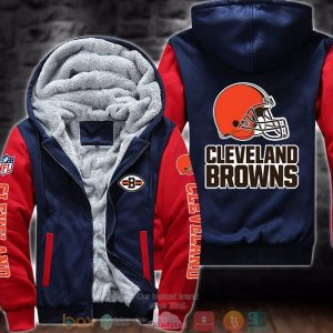 Nfl Cleveland Browns 3D Fleece Hoodie