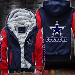 Nfl Dallas Cowboys 3D Fleece Hoodie Jacket