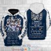 Nfl Dallas Cowboys All Time Greats Hoodie 3D