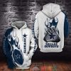 Nfl Dallas Cowboys Rugby Flame 3D Hoodie