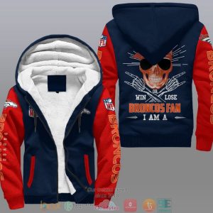 Nfl Denver Broncos I Am A Broncos Fan Fleece Hoodie