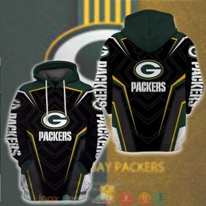 Nfl Green Bay Packers Dark Green 3D Hoodie