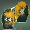 Nfl Green Bay Packers Go Pack Go 3D Hoodie