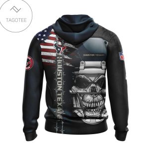 Nfl Houston Texans Skull With Helmets 2022 Hoodie