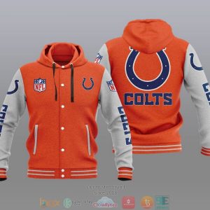 Nfl Indianapolis Colts Baseball Jacket Hoodie