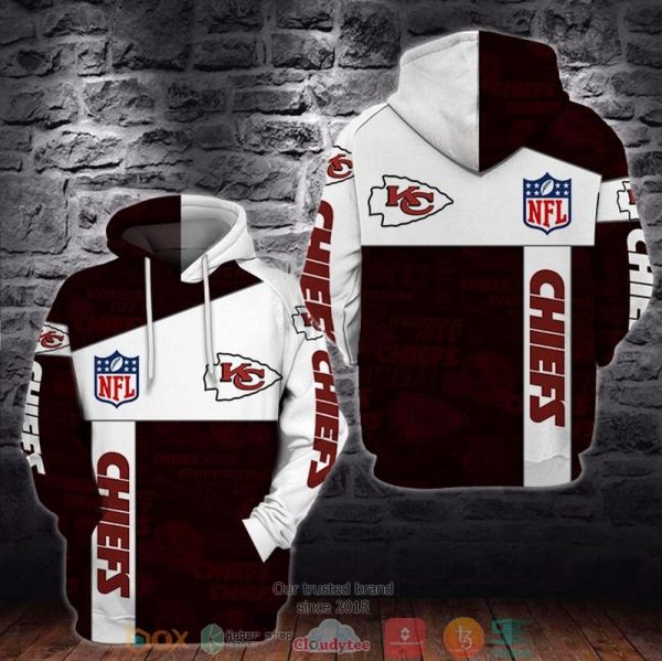 Nfl Kansas City Chiefs 3D Hoodie