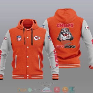 Nfl Kansas City Chiefs Chief’S Kingdom Baseball Jacket Hoodie