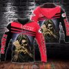 Nfl Kansas City Chiefs Death God Poker 3D Hoodie