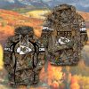 Nfl Kansas City Chiefs Green Camo 3D Hoodie