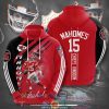 Nfl Kansas City Chiefs Patrick Mahomes 15 Chiefs Kingdom Hoodie 3D