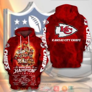 Nfl Kansas City Chiefs Super Bowl Champions 2021 Members 3D Hoodie