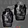 Nfl Las Vegas Raiders Death God Poker 3D Hoodie