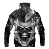 Nfl Las Vegas Raiders Flameskull 3D Hoodie Mask