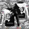 Nfl Las Vegas Raiders White Black 3D Hoodie