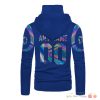 Nfl Los Angeles Rams Blue Hologram 3D Hoodie Mask