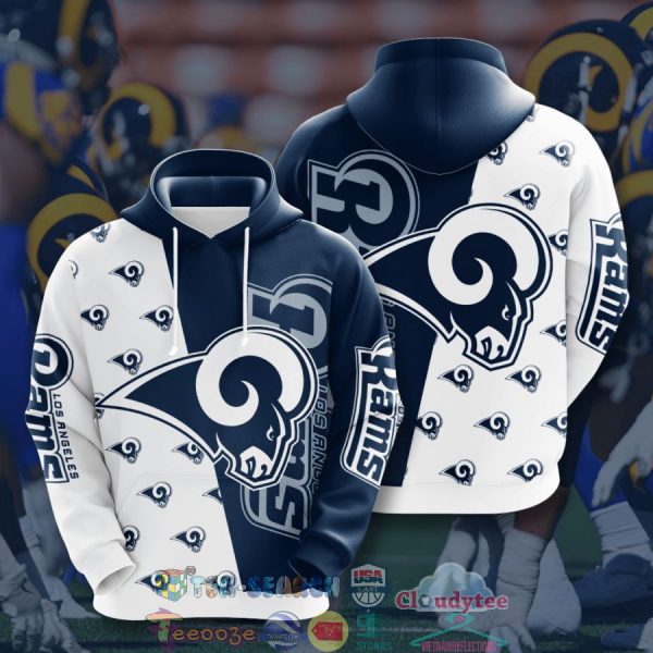 Nfl Los Angeles Rams Hoodie 3D