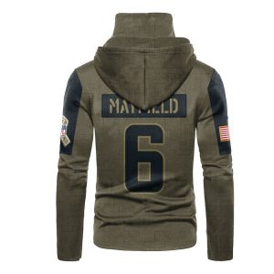 Nfl Mayfield 6 Cleveland Browns 3D Hoodie Mask