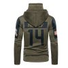 Nfl Metcalf 14 Seattle Seahawks 3D Hoodie Mask