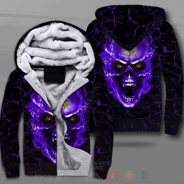 Nfl Minnesota Vikings 3D Fleece Hoodie