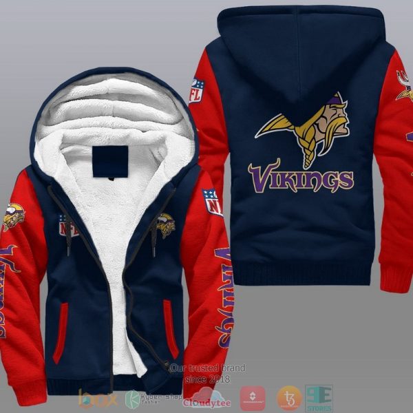 Nfl Minnesota Vikings Fleece Hoodie