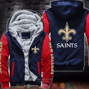 Nfl New Orleans Saints Logo 3D Fleece Hoodie