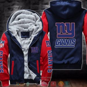 Nfl New York Giants 3D Fleece Hoodie