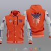 Nfl New York Giants Eagle American Flag Baseball Jacket Hoodie