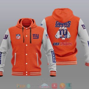 Nfl New York Giants Ever Upwards Baseball Jacket Hoodie