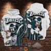 Nfl Philadelphia Eagles Mickey Mouse Hoodie 3D