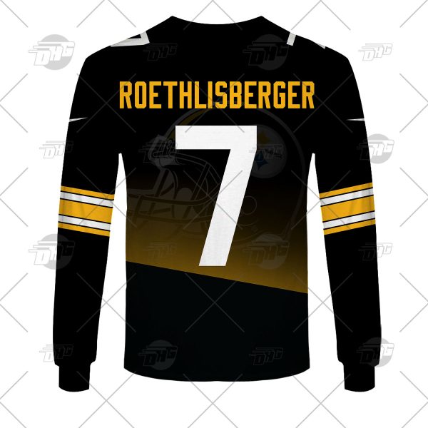 Nfl Pittsburgh Steelers Ben Roethlisberger 7 Big Ben 3D Shirt