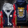 Nfl Pittsburgh Steelers Skull Face 3D Fleece Hoodie Jacket