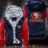 Nfl San Francisco 49Ers 3D Fleece Hoodie