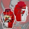 Nfl Tampa Bay Buccaneers Baby Yoda 3D Hoodie