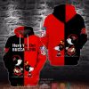 Nfl Tampa Bay Buccaneers Here We Go Snoopy 3D Hoodie