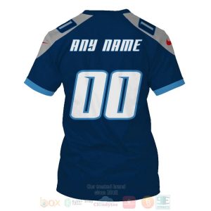 Nfl Tennessee Titans Personalized 3D Hoodie