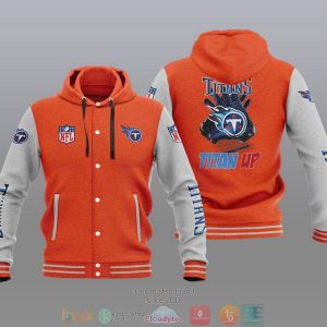 Nfl Tennessee Titans Titan Up Baseball Jacket Hoodie