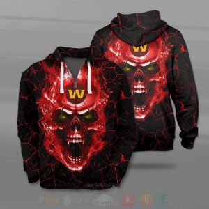 Nfl Washington Commanders 3D Hoodie