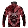 Nfl Washington Football Team Flameskull 3D Hoodie Mask