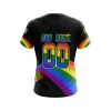 Nhl Edmonton Oilers Love Lgbt Pride Personalized Custom 3D Hoodie