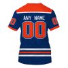 Nhl Edmonton Oilers Ver2 Personalized 3D Hoodie