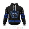 Nhl Toronto Maple Leafs Premier Reversible Black Personalized 3D Hoodie