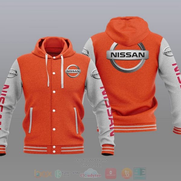 Nissan Car Baseball Jacket Hoodie