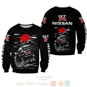 Nissan Gtr Skyline 34 – Haruna Graphic 3D Hoodie