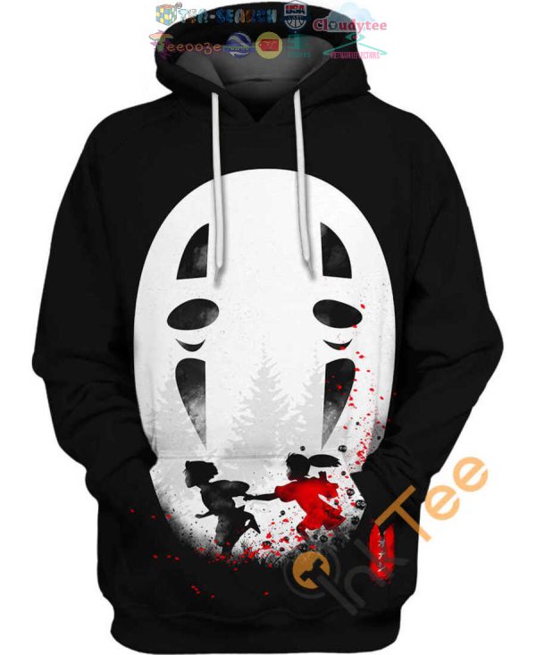 No-Face Kaonashi Spirited Away Ghibli Hoodie 3D