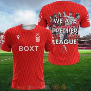 Nottingham Forest F.C We Are Premier League 3D Hoodie