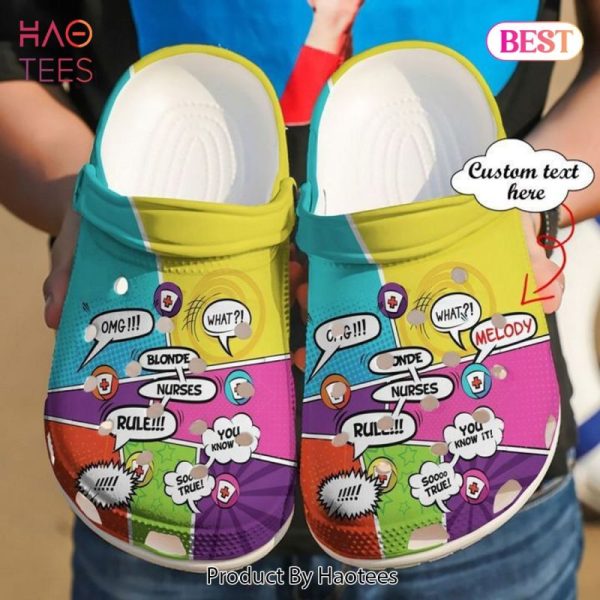 Nurse Crocs – Nurse Personalized Rules Clog Shoes For Men And Women